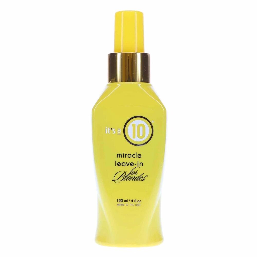 It's a 10 Blonde Miracle Leave in Treatment 4  oz